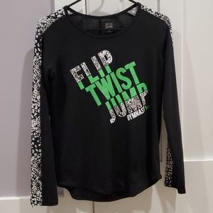 Girls' gymnastics shirt